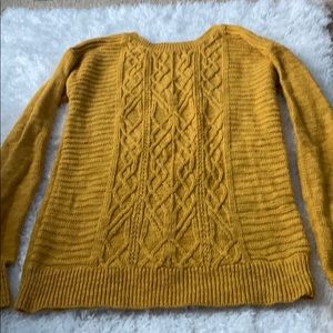 Mustard sweater